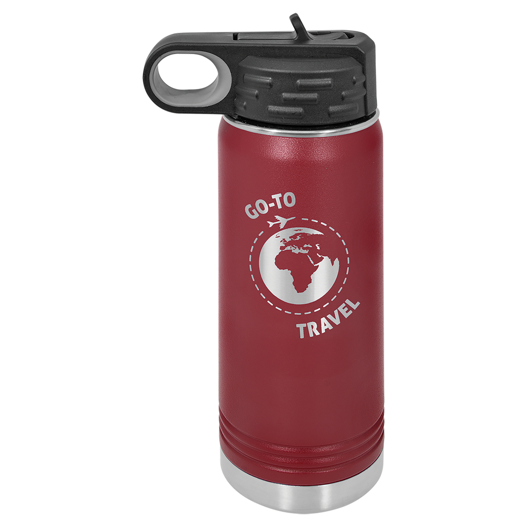 20 oz Polar Camel Water Bottle - Design your own!