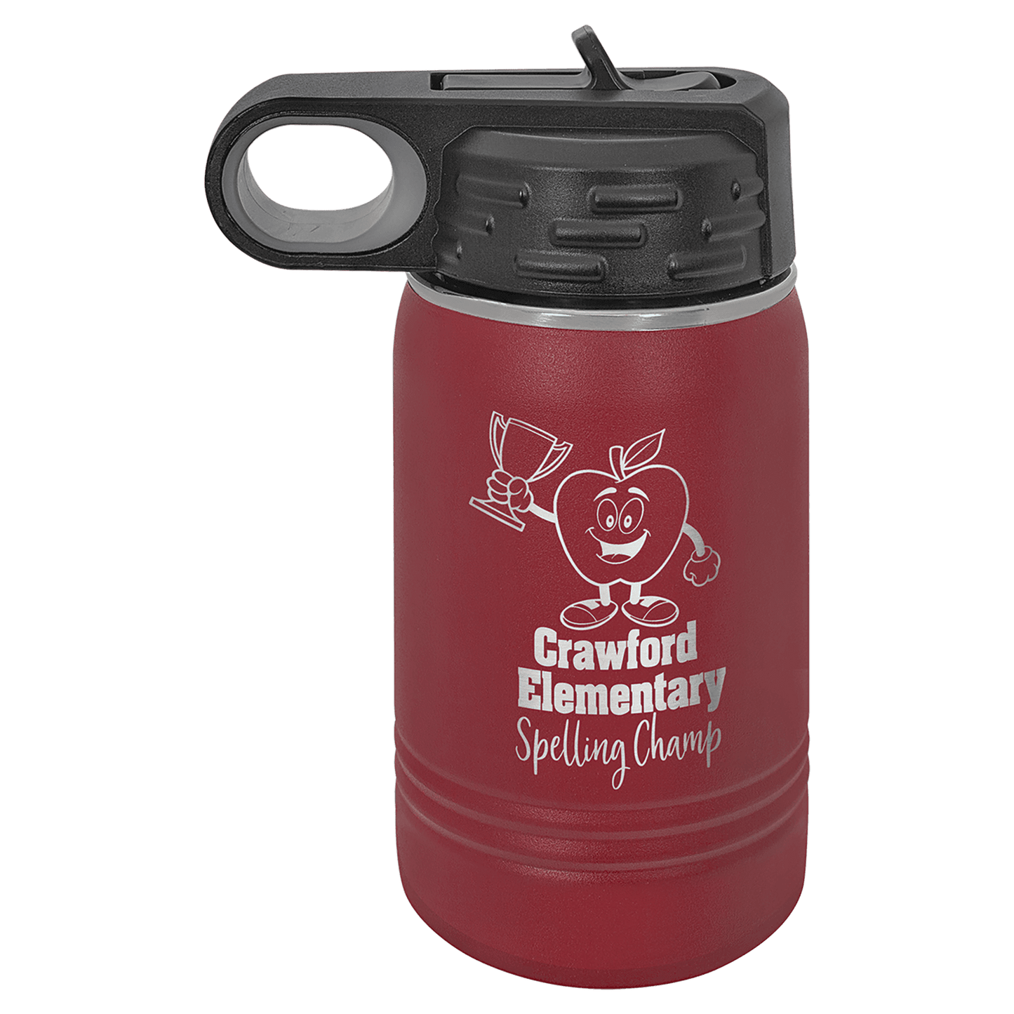 12 oz Polar Camel Water Bottle - Design your own!