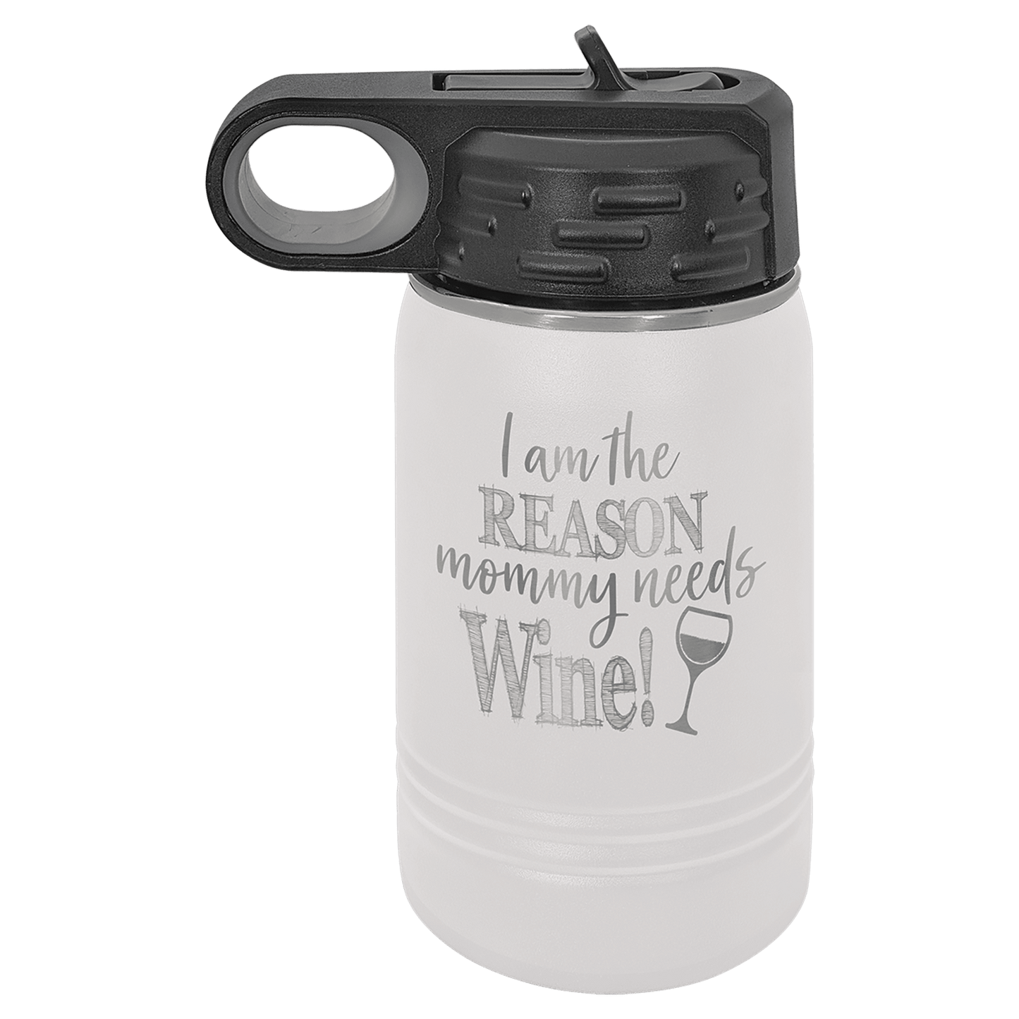 12 oz Polar Camel Water Bottle - Design your own!
