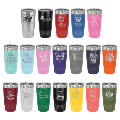 20 oz. Polar Camel Insulated Tumbler with Slider Lid - Design Your Own