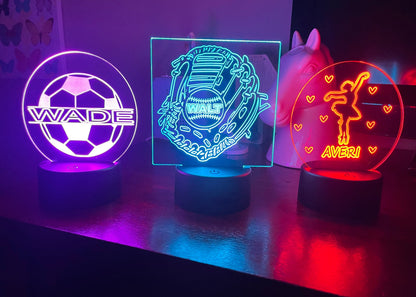 Personalized Themed Night Light