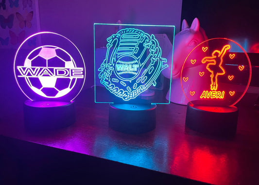 Personalized Themed Night Light