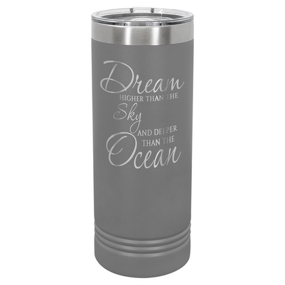 22 oz Polar Camel Skinny Tumbler - Design Your Own