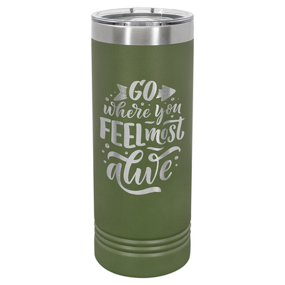22 oz Polar Camel Skinny Tumbler - Design Your Own